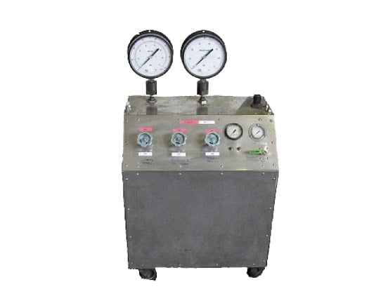 水圧テスト装置（～50MPa）